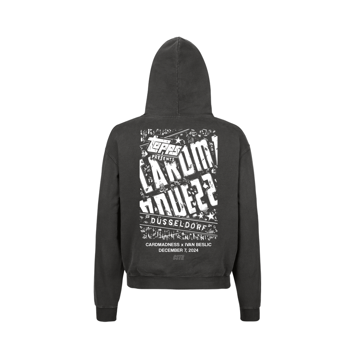 CARDMADNESS x Ivan Beslic 2024 Oversized Hoodie - Collect Sleep Trade Repeat