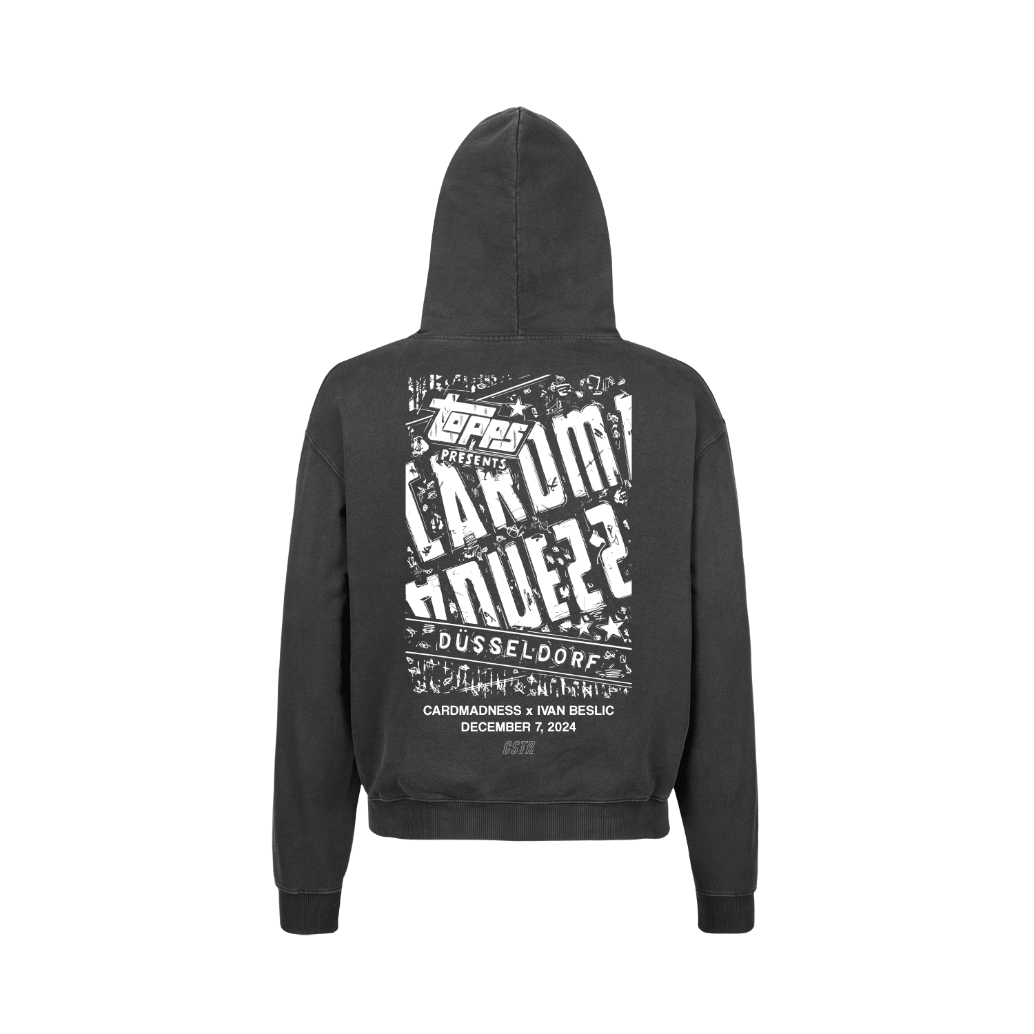 CARDMADNESS x Ivan Beslic 2024 Oversized Hoodie - Collect Sleep Trade Repeat