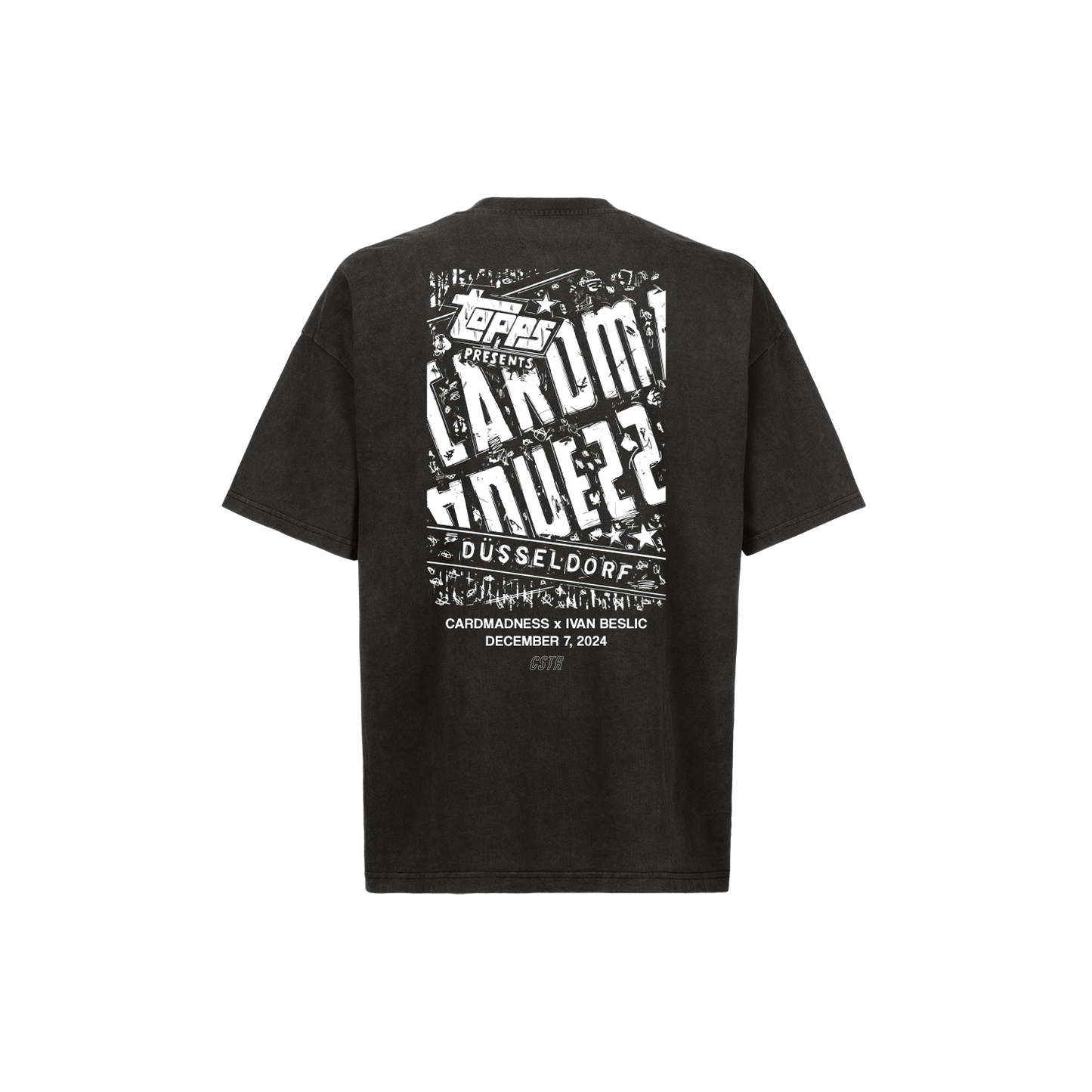 CARDMADNESS x Ivan Beslic 2024 Oversized Tee - Collect Sleep Trade Repeat