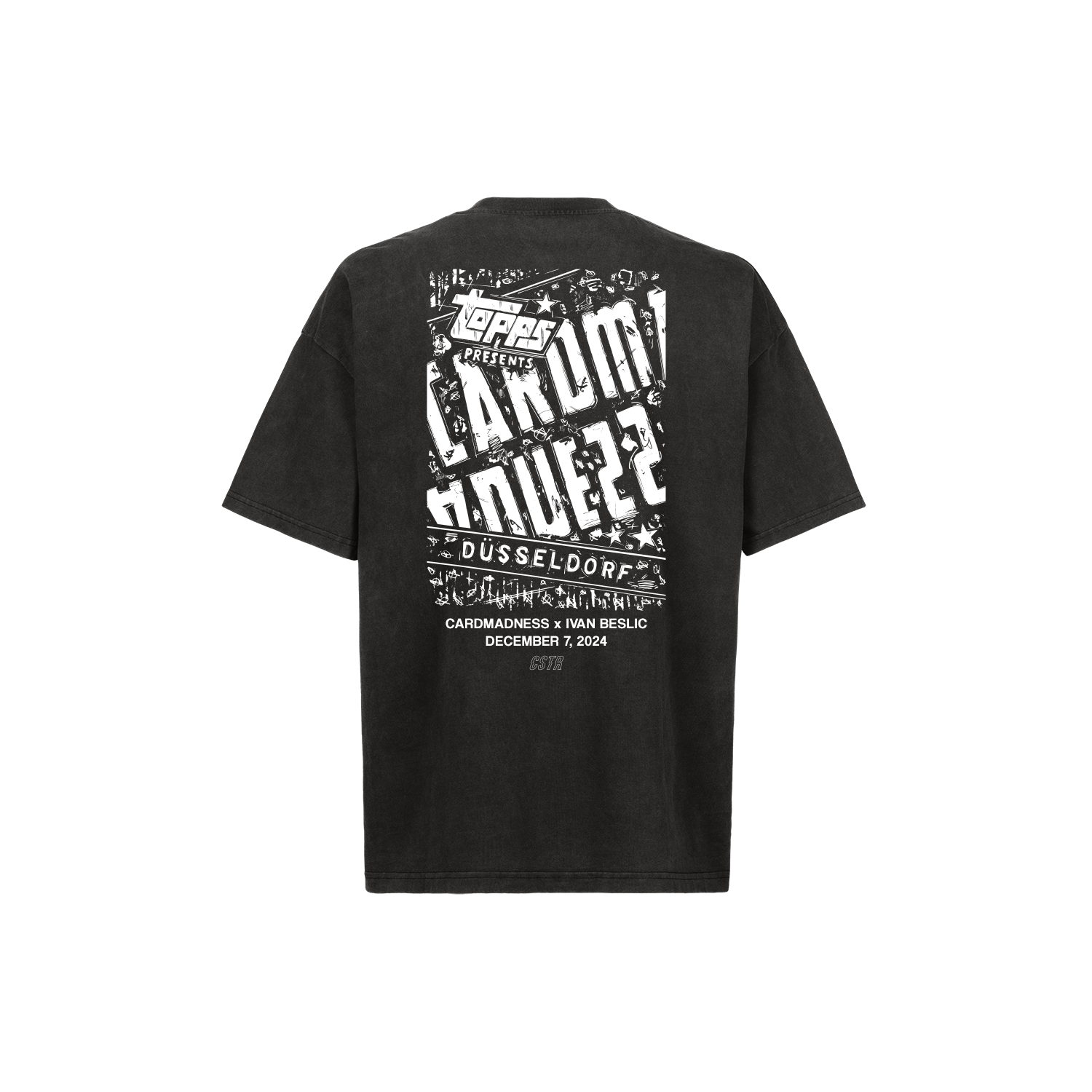 CARDMADNESS x Ivan Beslic 2024 Oversized Tee - Collect Sleep Trade Repeat