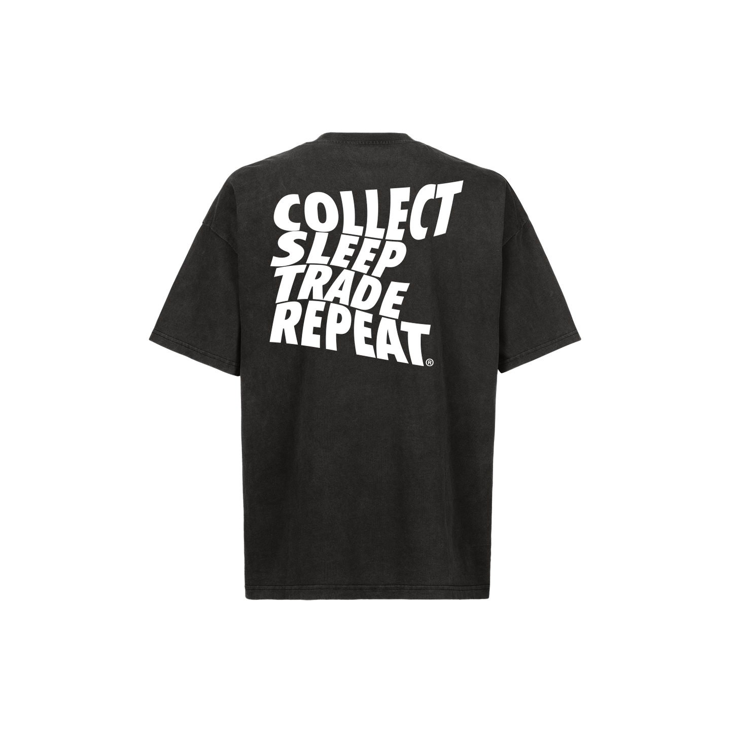 Basic Wave Oversized Tee - Collect Sleep Trade Repeat