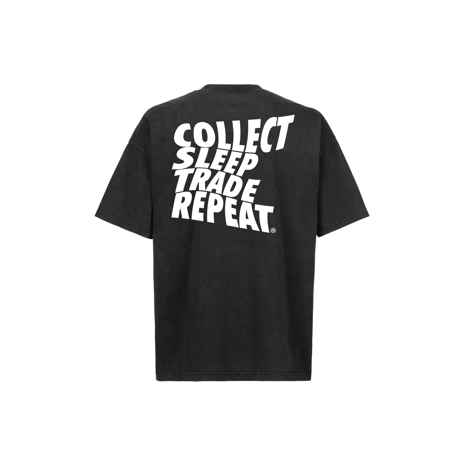 Basic Wave Oversized Tee - Collect Sleep Trade Repeat