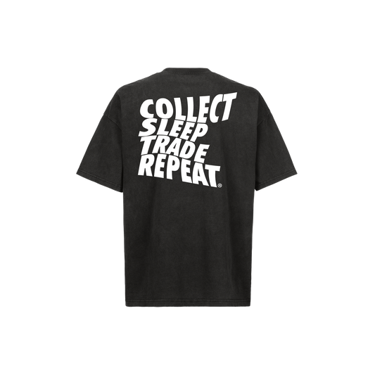 Basic Wave Oversized Tee - Collect Sleep Trade Repeat